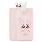 For Huawei P Smart Z Cartoon Shockproof TPU Protective Case with Holder(Rabbit) - 1