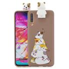 For Huawei P30 Cartoon Shockproof TPU Protective Case with Holder(Hamsters) - 1