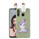 For Huawei P30 Lite Cartoon Shockproof TPU Protective Case with Holder(Unicorn) - 1