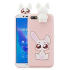 For Huawei Y5(2018) Cartoon Shockproof TPU Protective Case with Holder(Rabbit) - 1