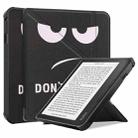 For KOBO Sage 2021 TPU Multi-folding Leather Tablet Case(Big Eye ME) - 1