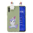 For Huawei Honor 9X Cartoon Shockproof TPU Protective Case with Holder(Unicorn) - 1