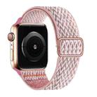 W Texture Nylon Strap For Apple Watch Ultra 49mm / Series 8&7 45mm / SE 2&6&SE&5&4 44mm / 3&2&1 42mm(Powder Sand) - 1