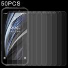 50 PCS 0.26mm 9H 2.5D Tempered Glass Film For Oukitel WP12 Pro - 1
