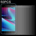 50 PCS 0.26mm 9H 2.5D Tempered Glass Film For BLU Studio X10L - 1