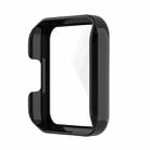 For Xiaomi Redmi Watch 2 Lite PC + Tempered Glass Watch Protective Case(Black) - 3