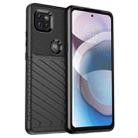 For Motorola Moto G 5G Thunderbolt Shockproof TPU Protective Soft Phone Case(Black) - 1