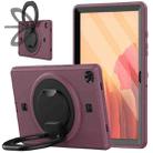 For Samsung Galaxy Tab A7 10.4 2020 TPU + PC Tablet Case(Deep Rose Red) - 2