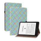 For Amazon Kindle Paperwhite 5 Color Weave Smart Leather Tablet Case(Rainbow) - 1