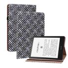 For Amazon Kindle Paperwhite 5 Color Weave Smart Leather Tablet Case(Black) - 1