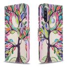 For Xiaomi Redmi 8T Colored Drawing Pattern Horizontal Flip Leather Case with Holder & Card Slots & Wallet(Life Tree) - 1