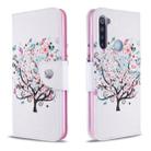 For Xiaomi Redmi 8T Colored Drawing Pattern Horizontal Flip Leather Case with Holder & Card Slots & Wallet(Little Tree) - 1