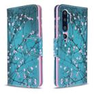 For Xiaomi CC9 Pro / Note 10 / Note 10 Pro Colored Drawing Pattern Horizontal Flip Leather Case with Holder & Card Slots & Wallet(Plum Blossom) - 1