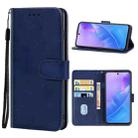 Leather Phone Case For Huawei Enjoy 20 SE 4G(Blue) - 1