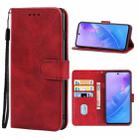 Leather Phone Case For Huawei Enjoy 20 SE 4G(Red) - 1