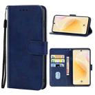 Leather Phone Case For Huawei nova 8(Blue) - 1