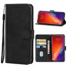 Leather Phone Case For Lenovo K5(Black) - 1