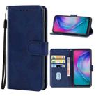 Leather Phone Case For Tecno Camon 15 Pro(Blue) - 1