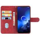 Leather Phone Case For Alcatel 3x 2019(Red) - 3