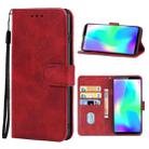 Leather Phone Case For CUBOT X19(Red) - 1