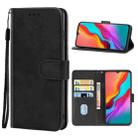 Leather Phone Case For Infinix Hot 8(Black) - 1