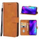 Leather Phone Case For Meizu M10(Brown) - 1