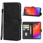 Leather Phone Case For Samsung Galaxy A9 Pro 2019(Black) - 1