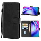 Leather Phone Case For Tecno Pouvoir 4 Pro(Black) - 1