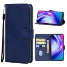 Leather Phone Case For Tecno Pouvoir 4 Pro(Blue) - 1