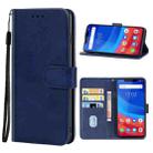 Leather Phone Case For Ulefone Armor 6E(Blue) - 1