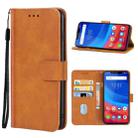 Leather Phone Case For Ulefone Armor 6E(Brown) - 1