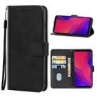 Leather Phone Case For Ulefone Power 3L(Black) - 1