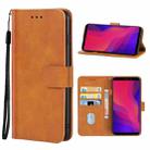 Leather Phone Case For Ulefone Power 3L(Brown) - 1