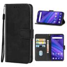 Leather Phone Case For UMIDIGI A5 Pro(Black) - 1