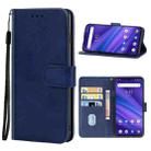 Leather Phone Case For UMIDIGI A5 Pro(Blue) - 1