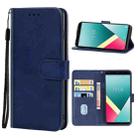 Leather Phone Case For Wiko Y61(Blue) - 1