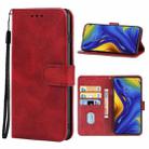 Leather Phone Case For Xiaomi Mi Mix 3 5G(Red) - 1