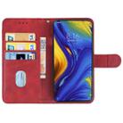 Leather Phone Case For Xiaomi Mi Mix 3 5G(Red) - 3