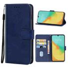 Leather Phone Case For ZTE Blade V10(Blue) - 1