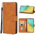 Leather Phone Case For ZTE Blade V10(Brown) - 1