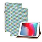 Color Weave Smart Leather Tablet Case For iPad mini 5 / 4 / 3 / 2 / 1(Rainbow) - 1