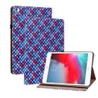 Color Weave Smart Leather Tablet Case For iPad mini 5 / 4 / 3 / 2 / 1(Blue) - 1