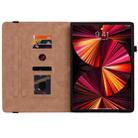 Color Weave Smart Leather Tablet Case For iPad Pro 11 2021 / 2020 / 2018 / Air 2020 10.9 (Rainbow) - 3