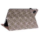 Color Weave Smart Leather Tablet Case For iPad Pro 11 2021 / 2020 / 2018 / Air 2020 10.9 (Brown) - 5