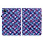 Color Weave Smart Leather Tablet Case For iPad Pro 11 2021 / 2020 / 2018 / Air 2020 10.9 (Blue) - 2