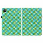 Color Weave Smart Leather Tablet Case For iPad Pro 11 2021 / 2020 / 2018 / Air 2020 10.9 (Green) - 2