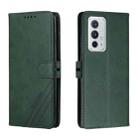 For OnePlus 9RT 5G Cow Texture Leather Phone Case(Green) - 1