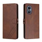 For OnePlus Nord N20 5G Cow Texture Leather Phone Case(Brown) - 1