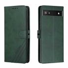 For Google Pixel 6a Cow Texture Leather Phone Case(Green) - 1