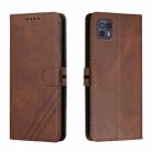 For Motorola Moto G50 5G Cow Texture Leather Phone Case(Brown) - 1